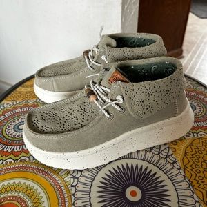 Hey Dude Wendy fold boot.